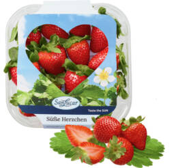SanLucar Valentinstag Erdbeern verpackung